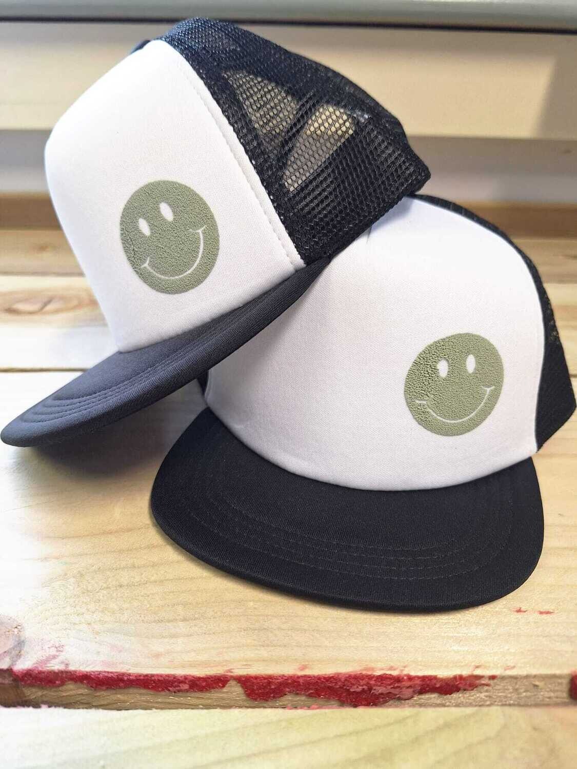Snapback Smiley Hat- Child