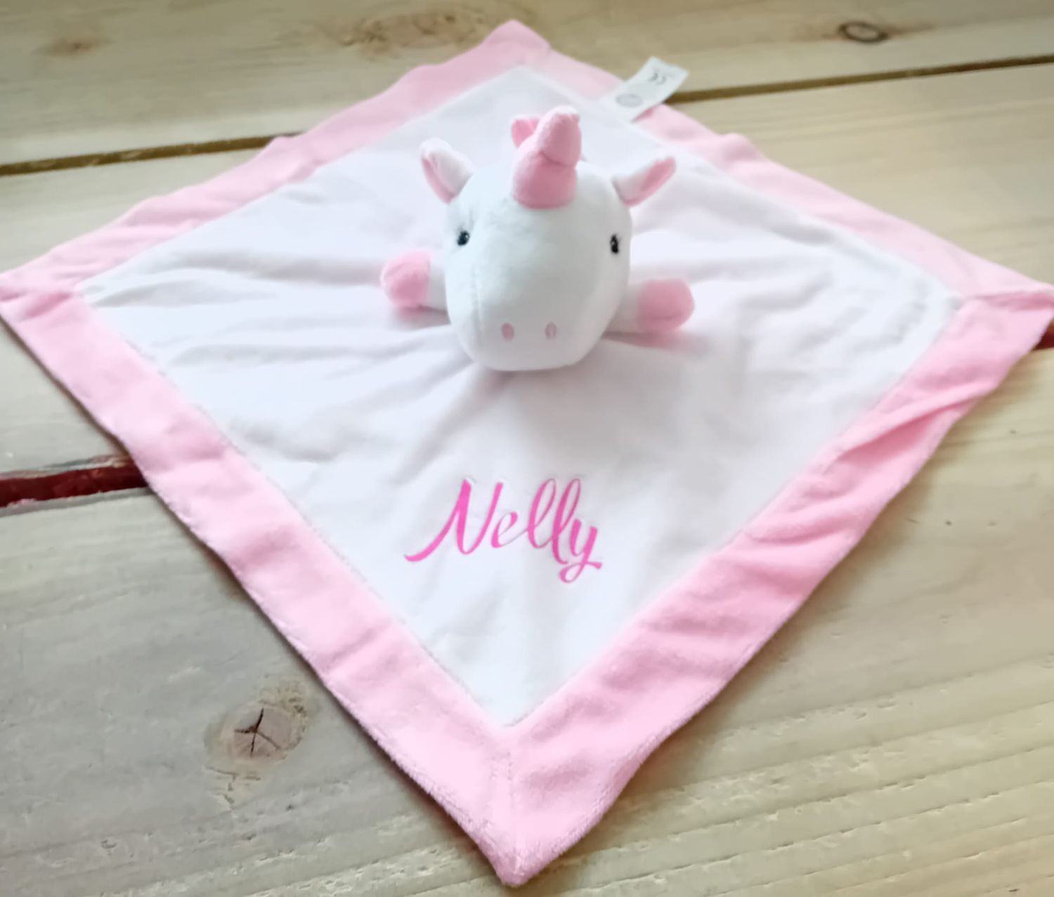 Personalised Unicorn Baby Comforter