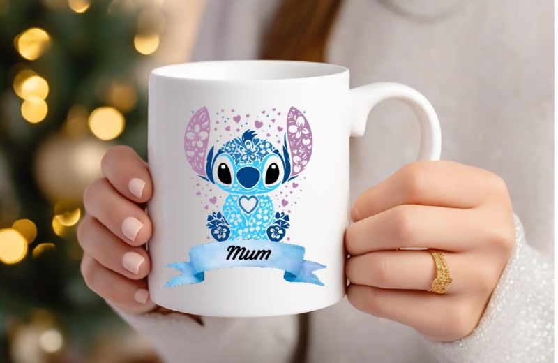 Personalised Stitch Mug