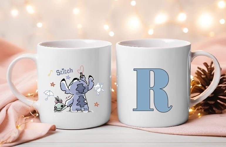 Initial Stitch Mug