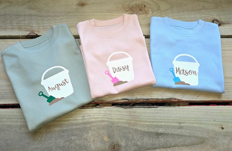 Personalised Bucket and spade