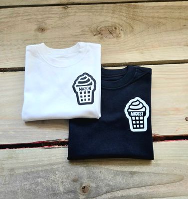 Bold ice-cream top
