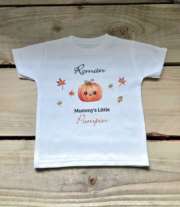 Mummy's Little pumpkin top