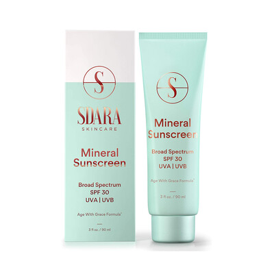 Sdara SPF 30 Mineral Sunscreen for Sensitive Skin 3oz (T)