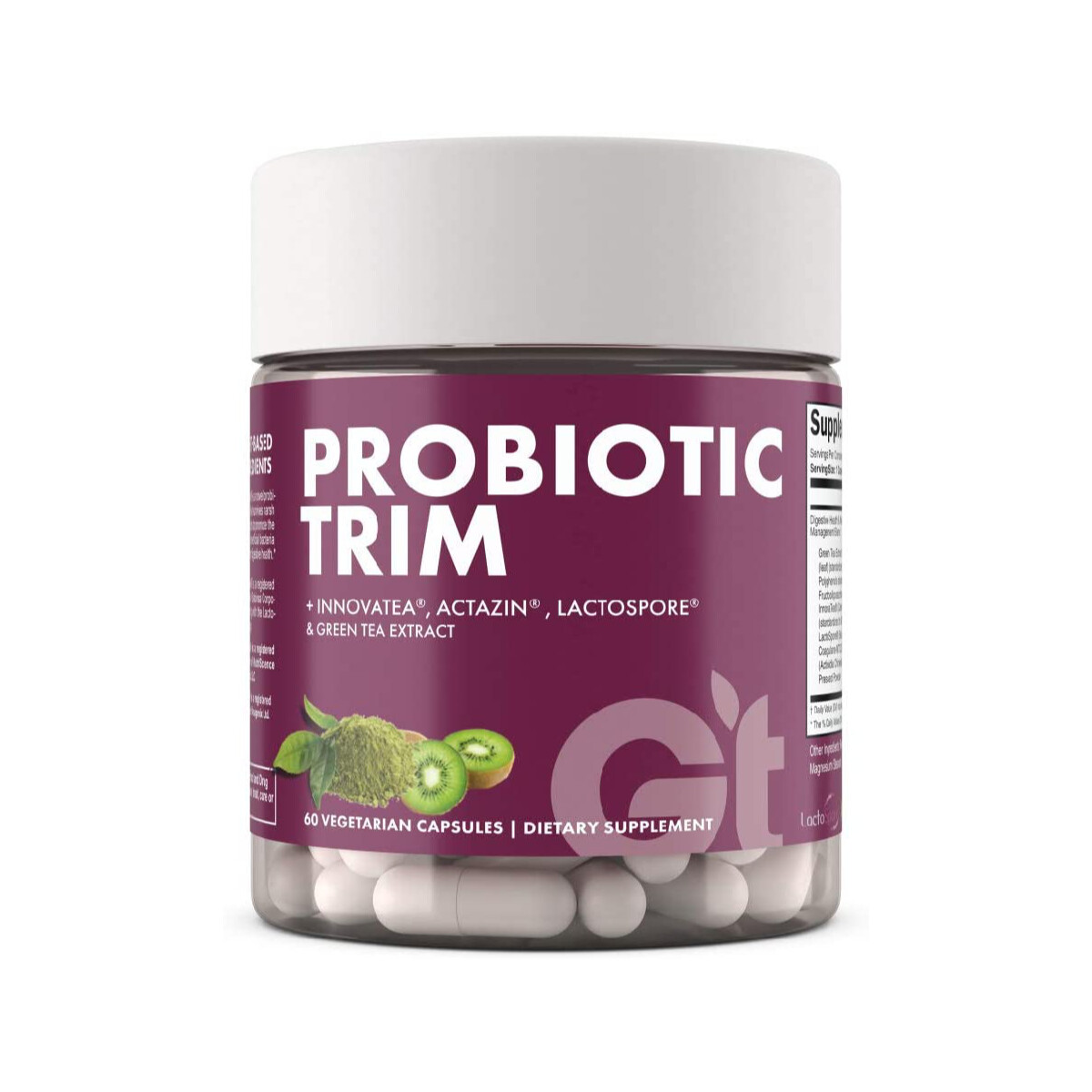 Genesis Today Probiotic Trim Weight Management Supplement 60 Capsules (Z)
