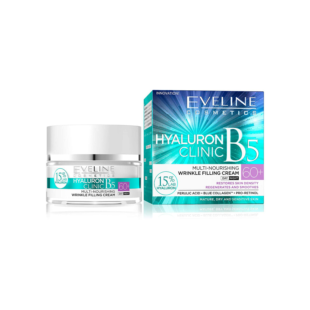 Eveline Cosmetics Concentrate 60+ Biohyaluron 4D Intensely Lifting Day and Night Cream (T)