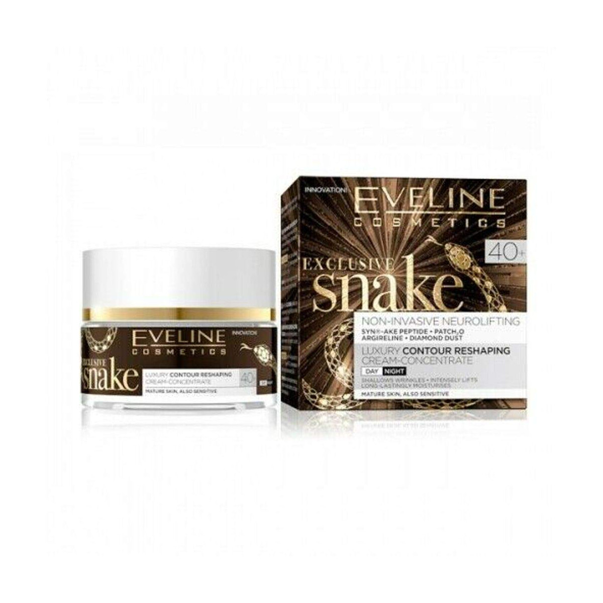 Exclusive Snake Neurolifting Luxury Contour Reshaping Day and Night Cream For Ages 40 and Up (T)