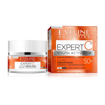 Expert C Firming Lifting Day and Night Cream for Dry and Sensitive Skin Ages 50 and Up (T)