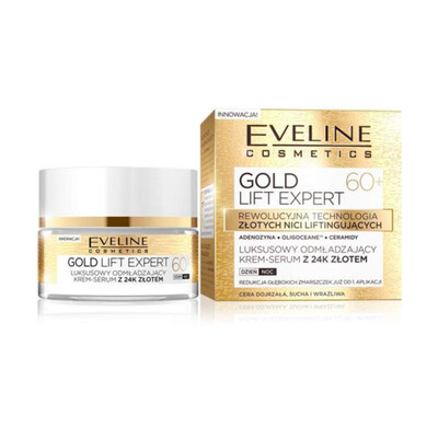 Gold Lift Expert Luxurious Rejuvenating Cream Serum with 24k Gold Ages 60 and Above (T)