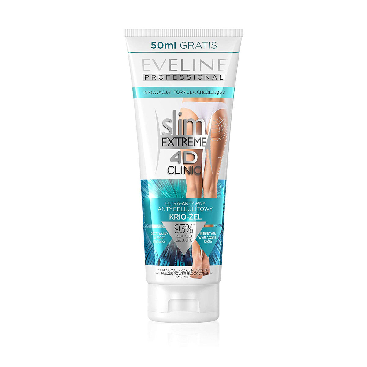 Slim Extreme 4D Clinic Ultra Active Anti Cellulite Cryo Gel Cooling Formula (T)