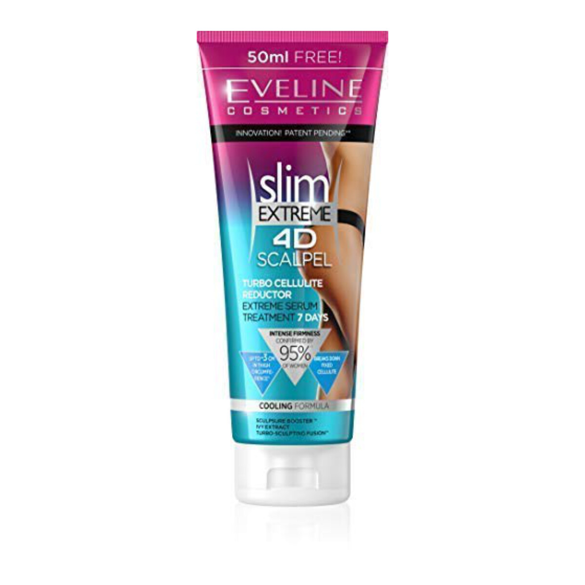Slim Extreme 4D Scalpel Turbo Cellulite Reductor Cream with Cooling Formula (T)