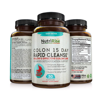 Colon 15 Day Rapid Cleanse 30 Capsules (Z)