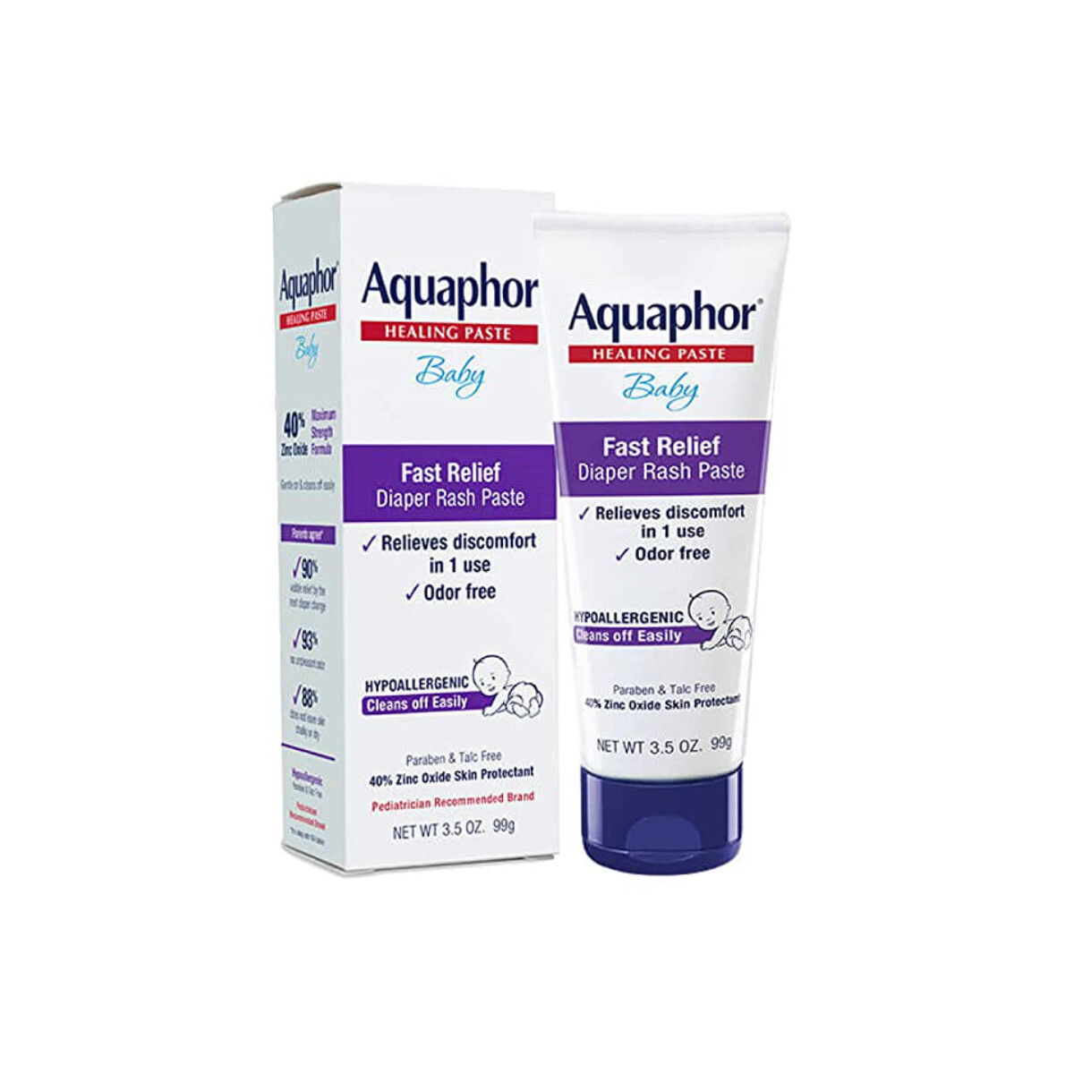 Aquaphor Baby Diaper Rash Paste 3.5 oz (T)