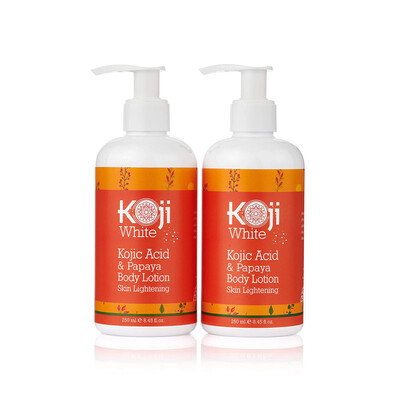 Koji White Kojic Acid & Papaya Skin Brightening Body Lotion (T)