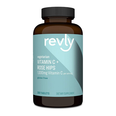 Revly Vitamin C 1,000mg with Rose Hips 300 Tablets (Z)