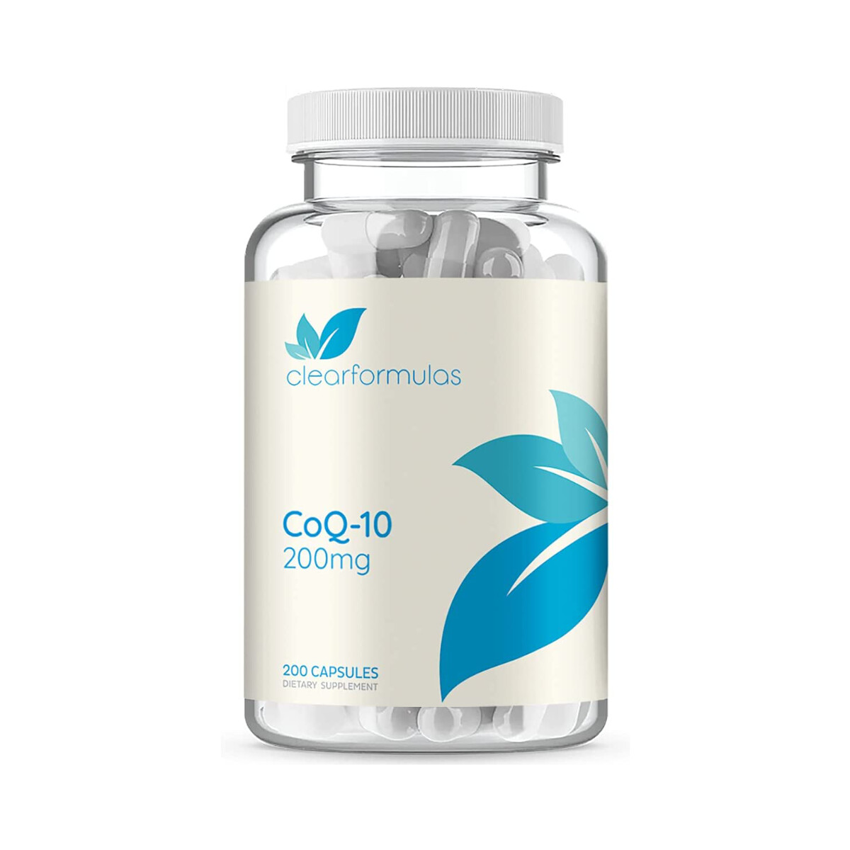 ClearFormulas Pure CoQ10 200mg 200 Capsules (Z)