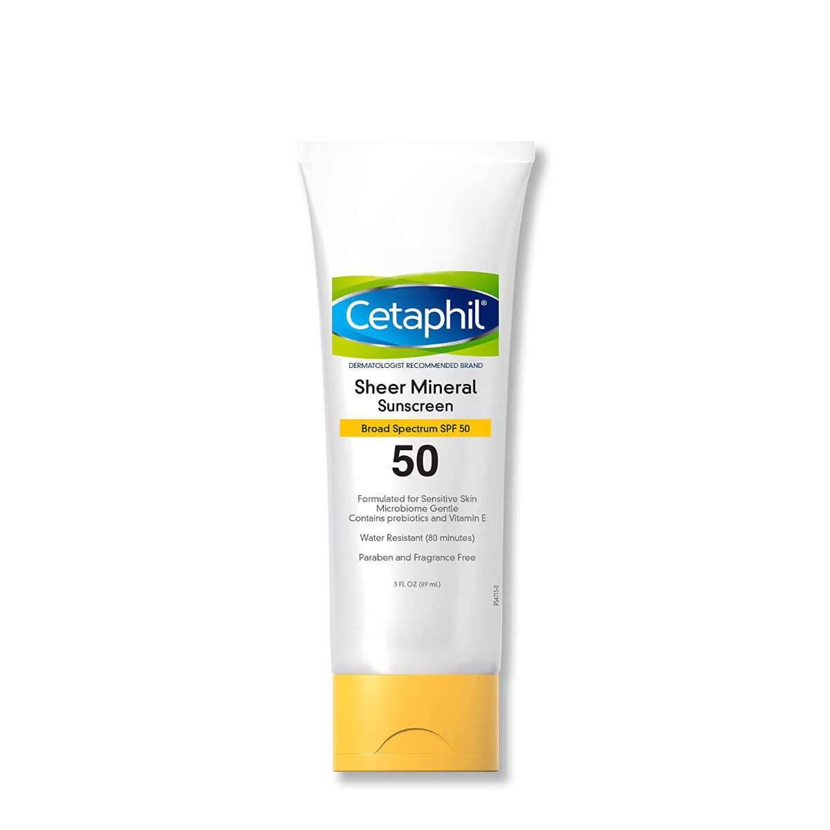 SPF 50 Cetaphil Sheer Mineral Sunscreen Lotion for Face & Body (3 fl oz)