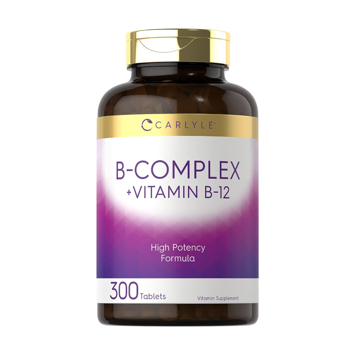 Carlyle B Complex + B12 (300 Tablets)