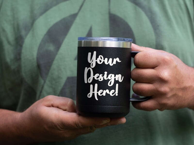 15 oz Polar Camel Camp Mug