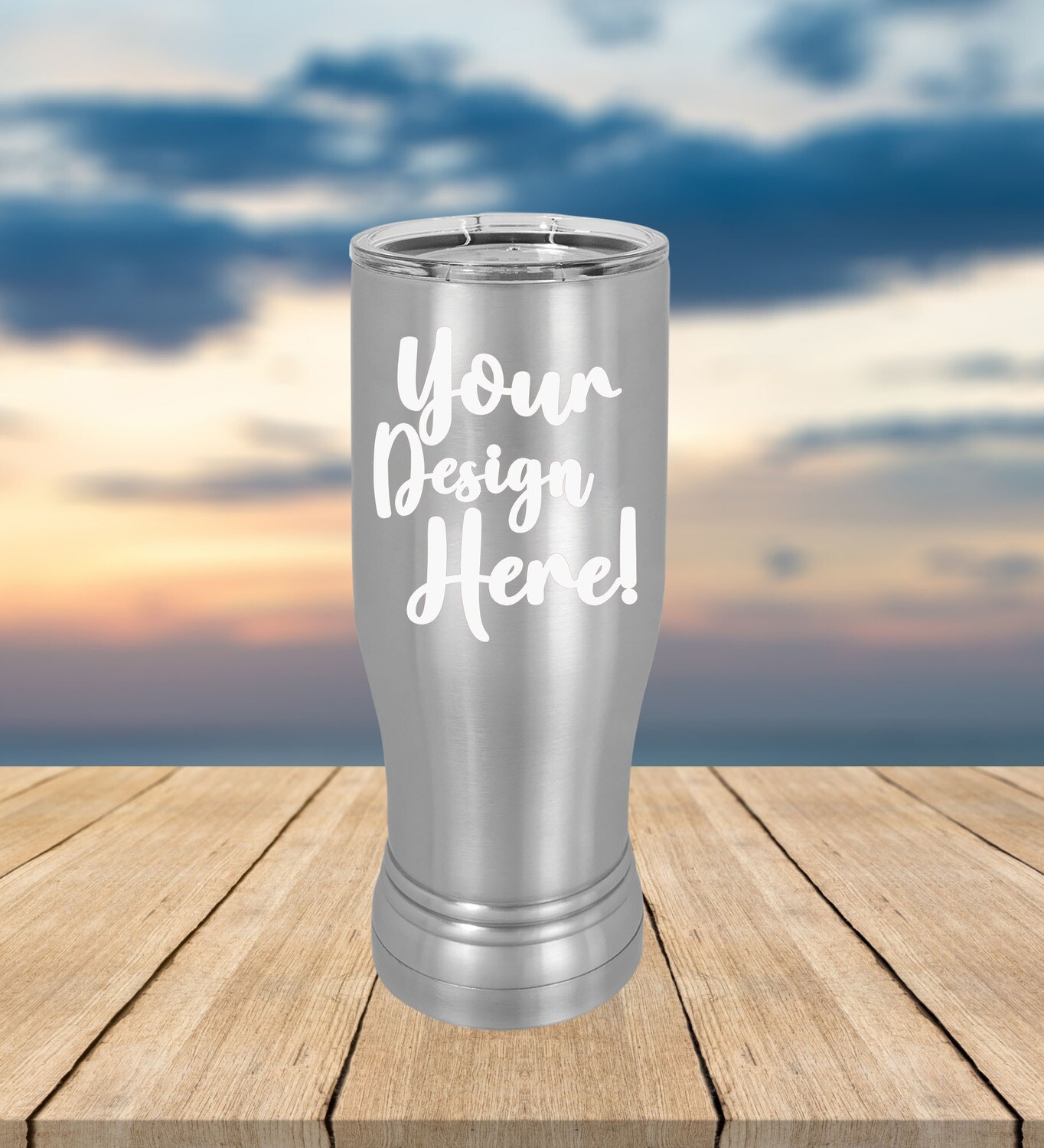 Polar Camel Pilsner, Size: 14 oz, Color: Stainless Steel