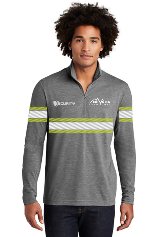 PosiCharge Tri-Blend Wicking 1/4 Zip pullover