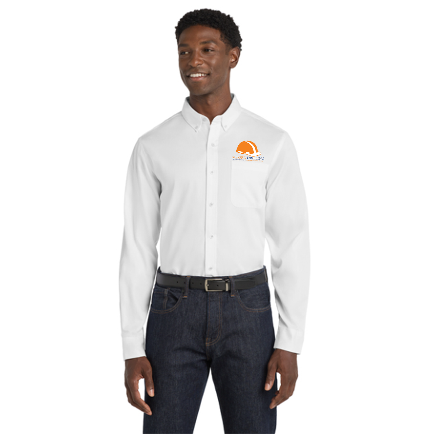 Port Authority® Long Sleeve SuperPro React™ Twill Shirt