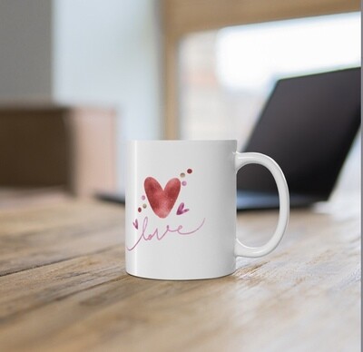 “Love” Customizable Coffee Mug