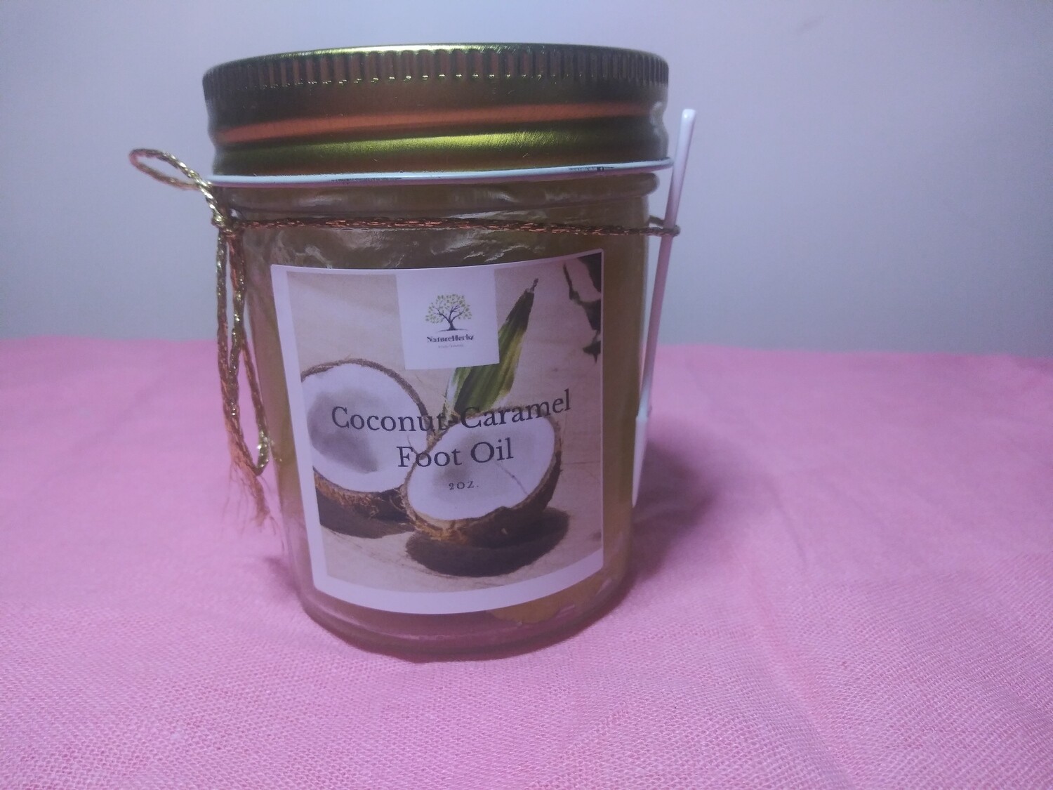 Coconut-Caramel Foot Oil