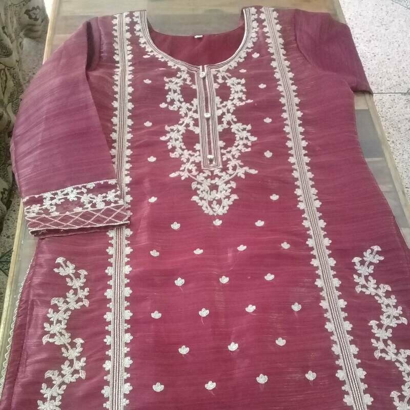ORGANZA embroidered shirt