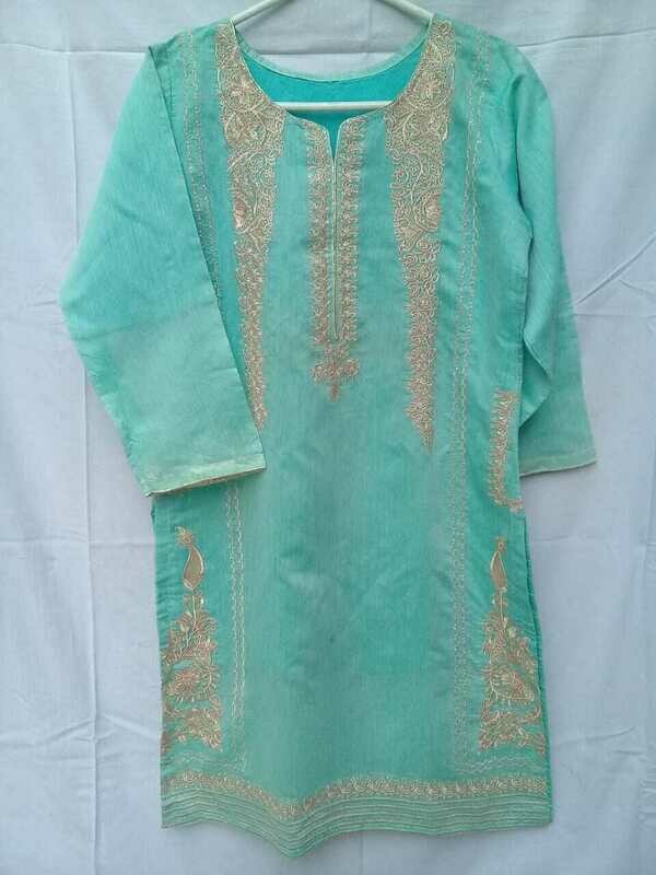 ORGANZA embroidered shirt