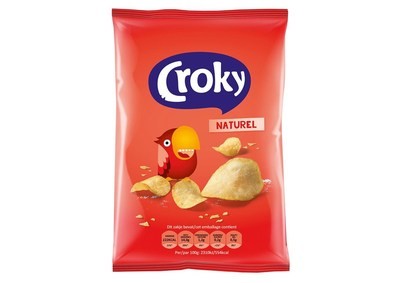 Croky chips zout 20 x 40 g