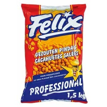Gezouten pinda's Felix 1.5 kg Gezouten pinda's Felix 1.5 kg