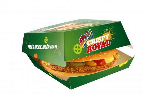 Bicky Crispy Royal Burger 16 x 170 g