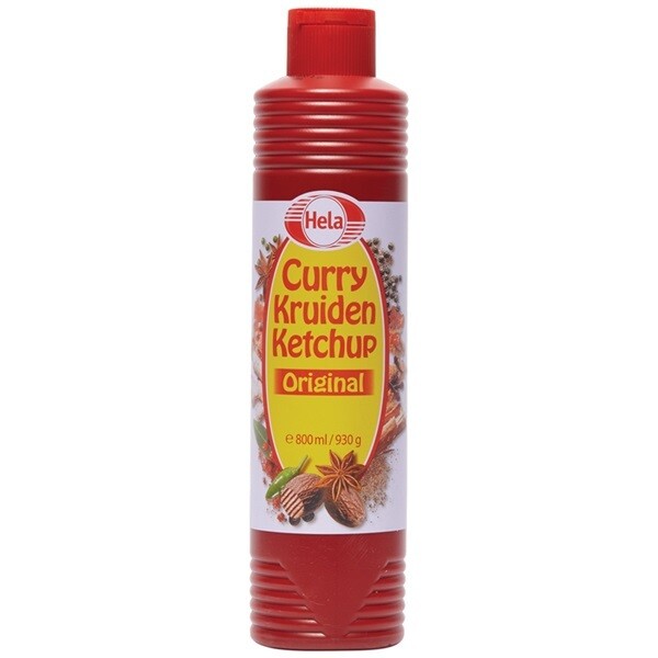 Curry ketchup Hela 1 L