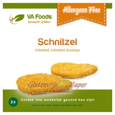 Schnitzel va 2 x 125 g allergene vrij ( glutenvrij )