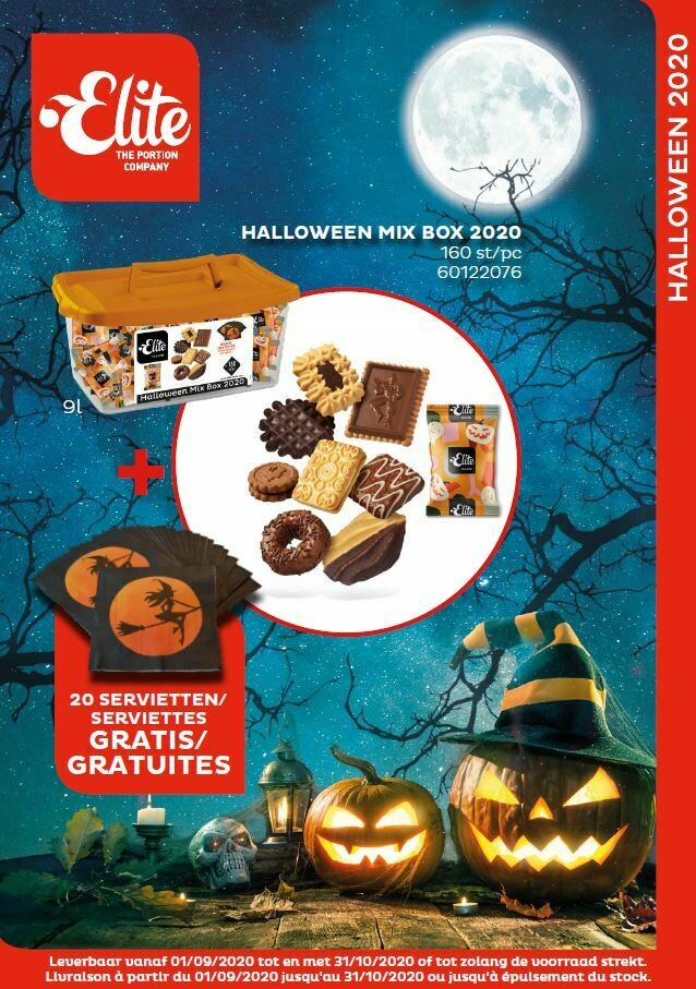 Elite halloween mix box 2020
koekjes 160st Elite halloween mix box 2020
koekjes 160st
