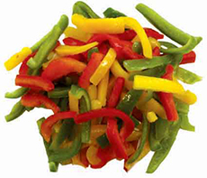 Gemengde paprikastrips 1kg