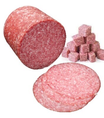 Salami rol +- (2.8kg) prijs per kg