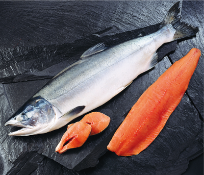 Zalm troll zilver Canadese 4 / 6 +- 2 kg prijs/kg Zalm troll zilver Canadese 4 / 6 +- 2 kg prijs/kg
