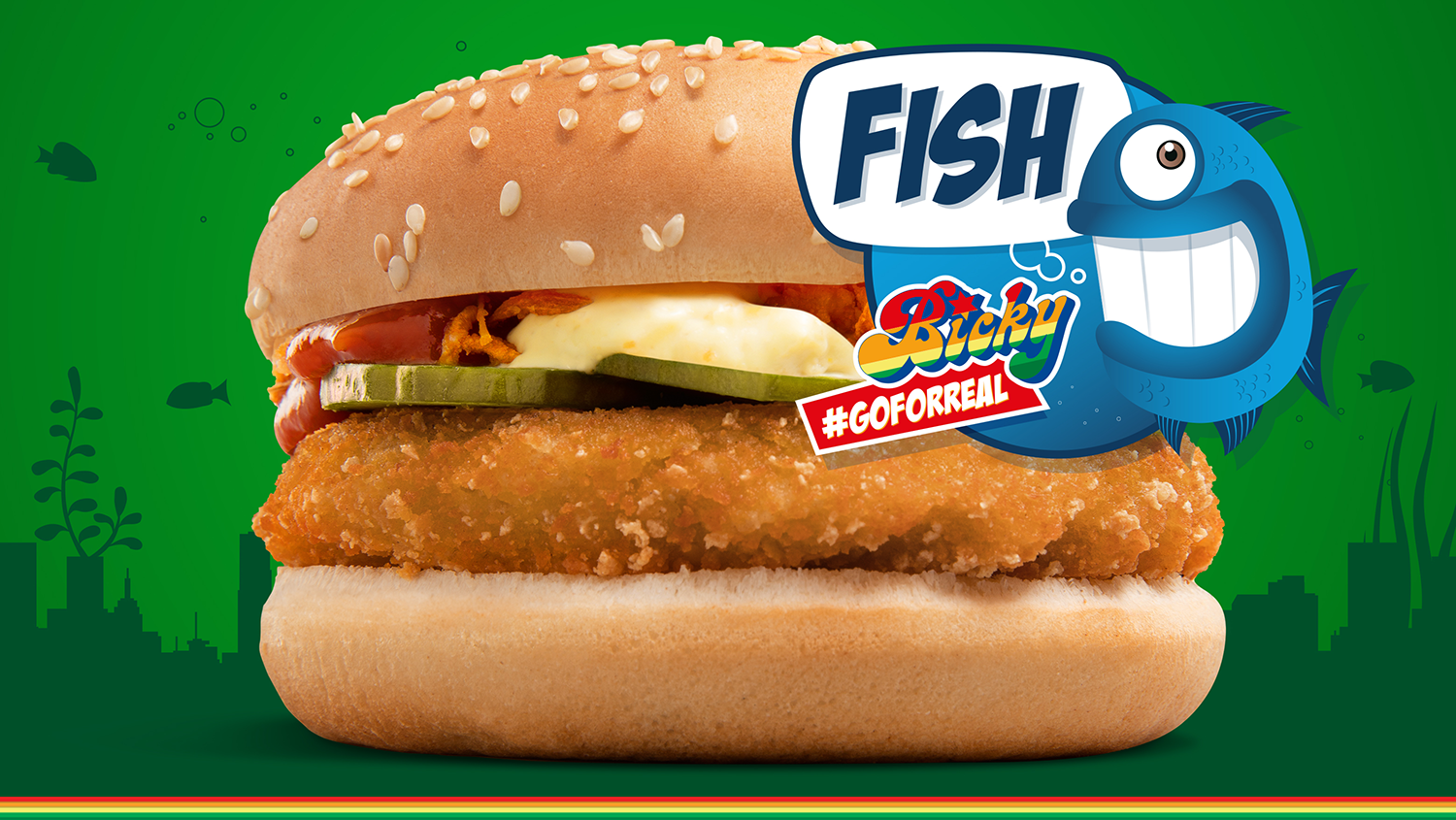 Bicky Fishburger 24 st Bicky Fishburger 24 st