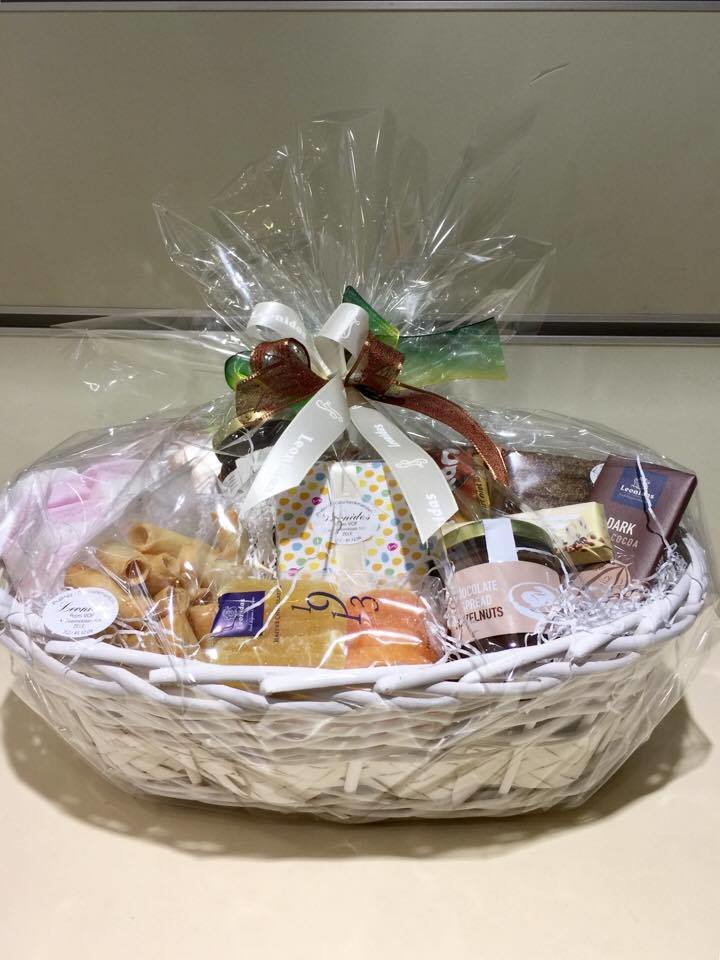 Geschenkmand kun je zelf samenstellen Geschenkmand kun je zelf samenstellen