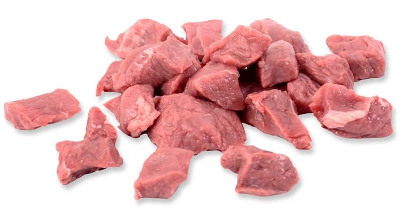 Guanaco goulash +-2kg prijs/kg Guanaco goulash +-2kg prijs/kg