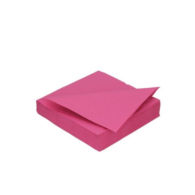 Duni servet fuchsia 2lg 33 x 33cm 125st