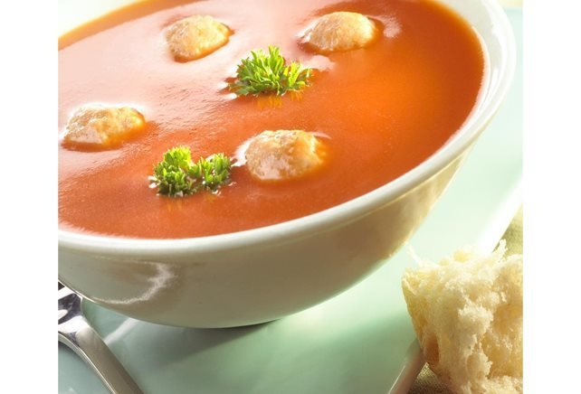 Tomatenroom soep met balletje 3 L Tomatenroom soep met balletje 3 L