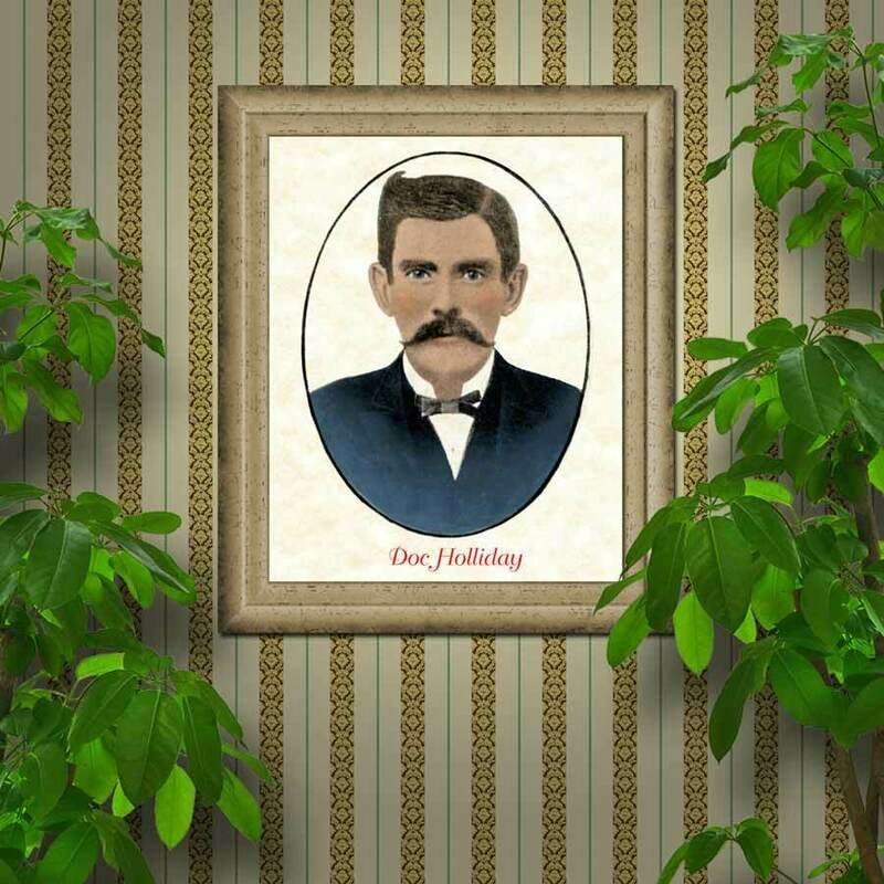 Doc Holliday03 - 8X10 color photo-will look great on your wall - ready to frame