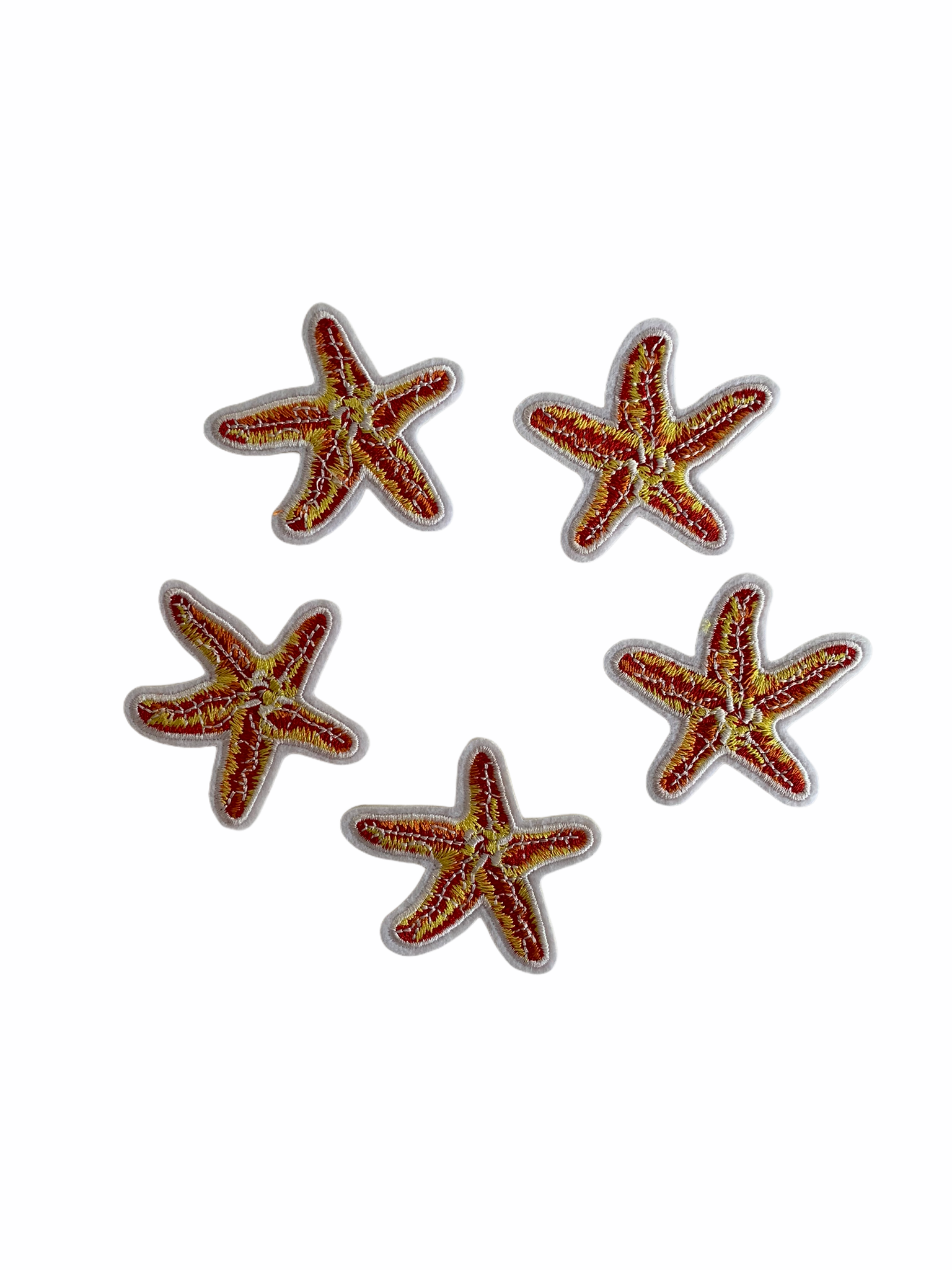 Zeester strijkapplicatie