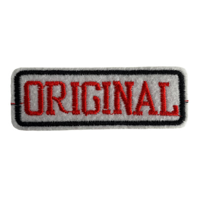 Original strijkapplicatie