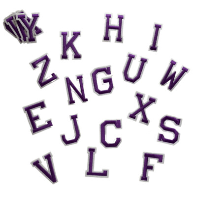 Letters Paars