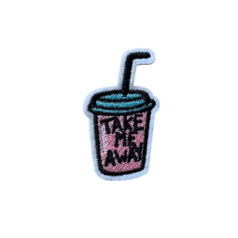 Coffee to go strijkapplicatie