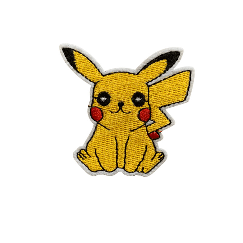 Pokemon Pikachu strijkapplicatie